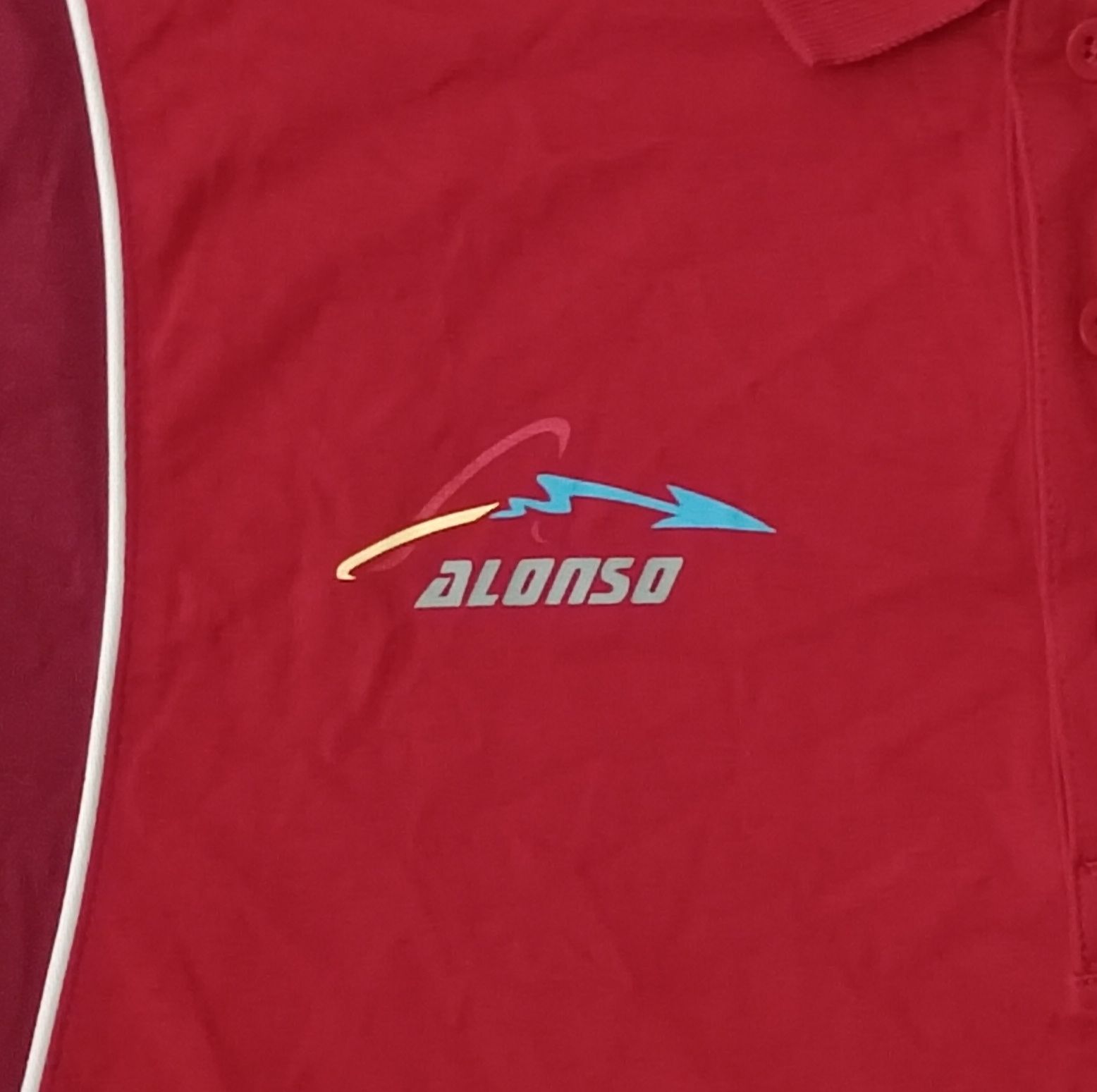 Scuderia Ferrari F. Alonso F1 Polo Shirt оригинална тениска XL Ферари