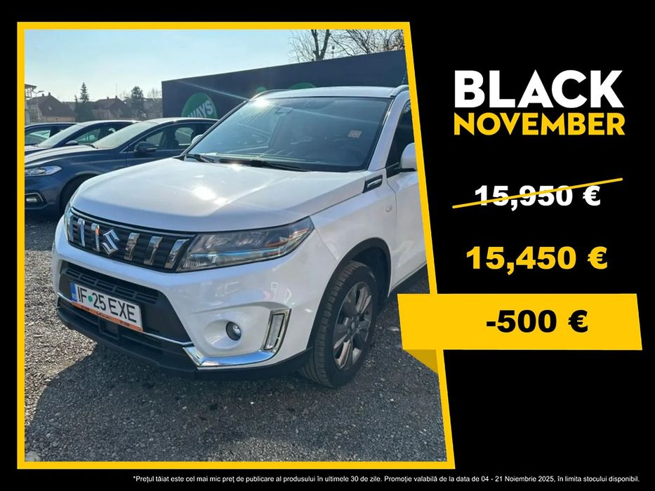 Suzuki Vitara Hybrid (Benz+Ele) - Unic proprietar - Km 100% reali - TVA deductibil