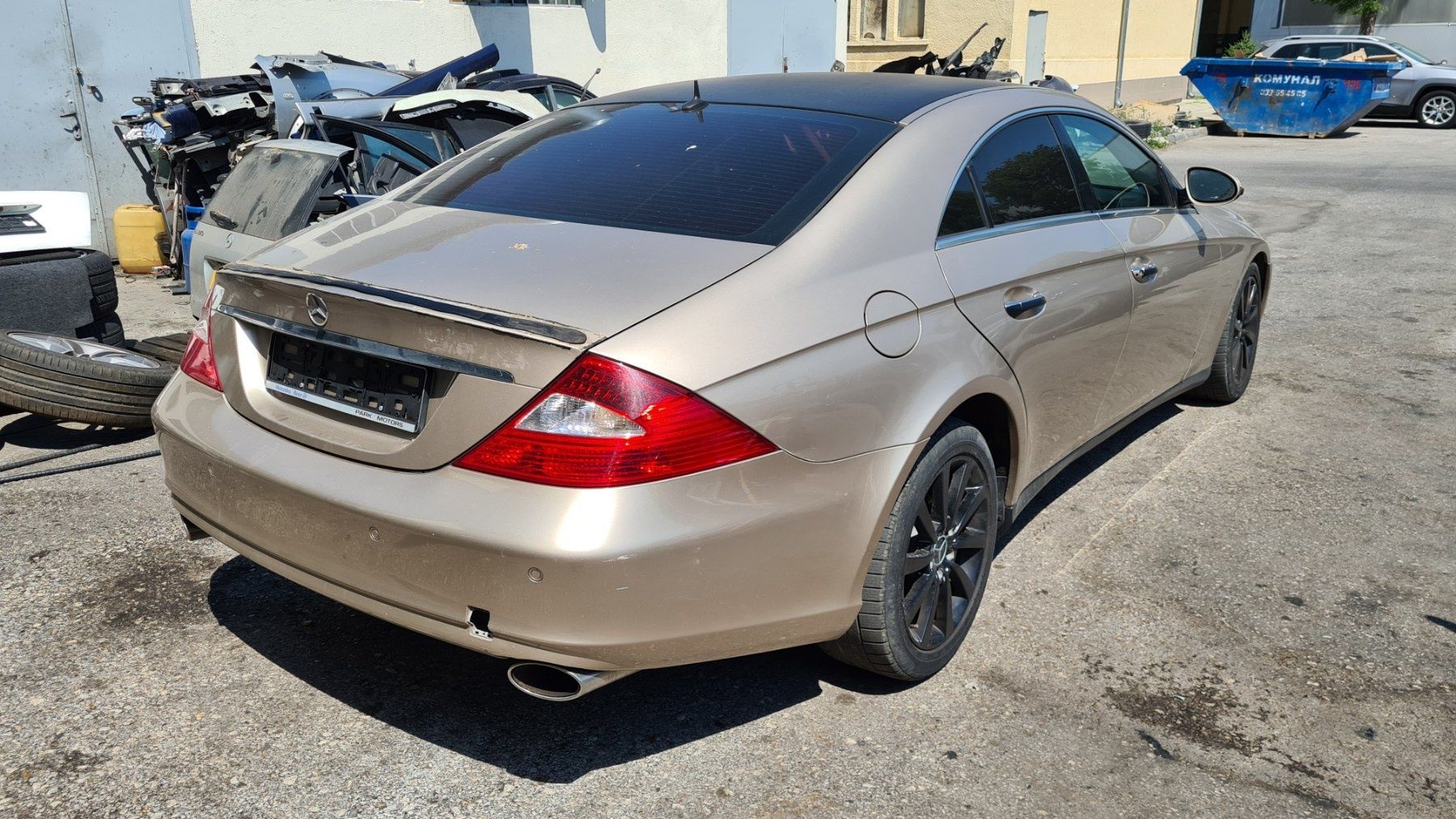 На Части CLS350 ЦЛС350 W219 Бензин 272 кс. Мерцедес Mercedes кожа