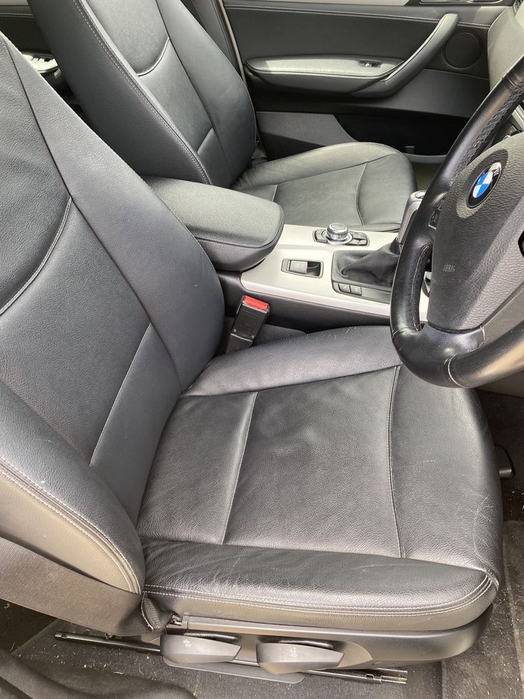 Interior din piele scaune față și banchete spate BMW X3 F 25