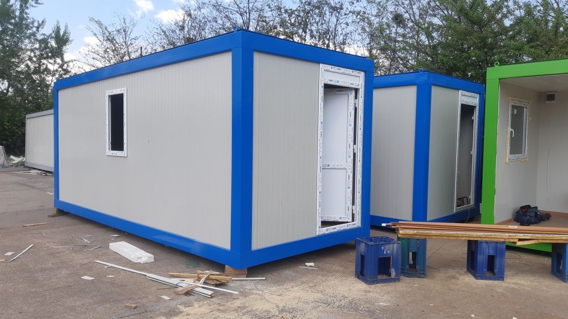 Container birou containere vitrina santier paza fast-food locuit vesti
