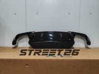 Difuzor M5 Bara Spate BMW Seria 5 F10 F11 (2010-2017) Negru Lucios