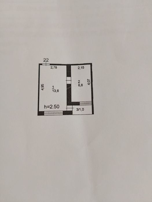 Продам комнату в бывшем общежитии