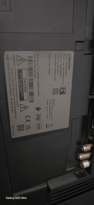 Samsung Mini LED 55''( 140 cm) , model 2022- Pentru piese.