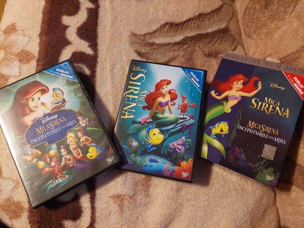 Colecția Mica Sirena, 2 DVD-uri
