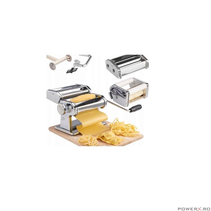 Masina de facut paste si taietei de casa, manuala, 2 / 6 mm, KingHoff