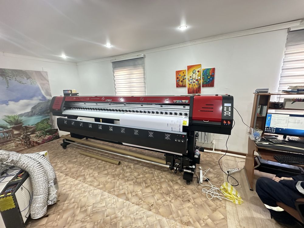 Продаем широкоформатный принтер 3.2м EPSON хр600, 2головы