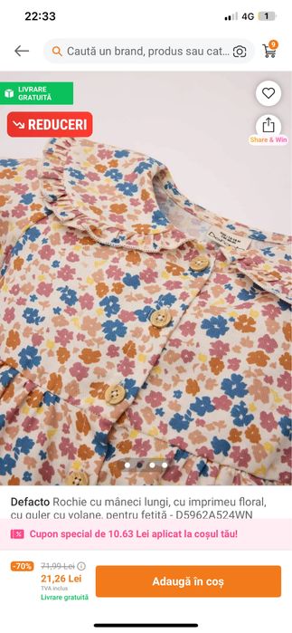 Rochita fetota 5 ami