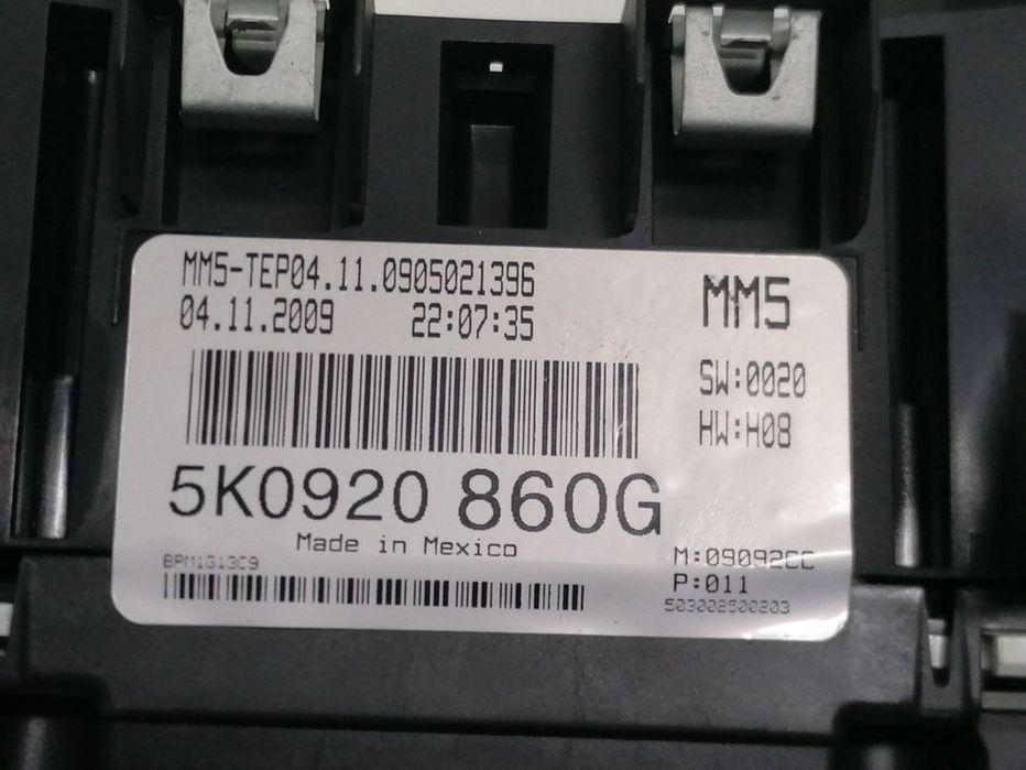 Ceasuri bord maxidot Golf 6 Plus 1.2 1.6 2.0 CAY CBA CBD CFF CFH