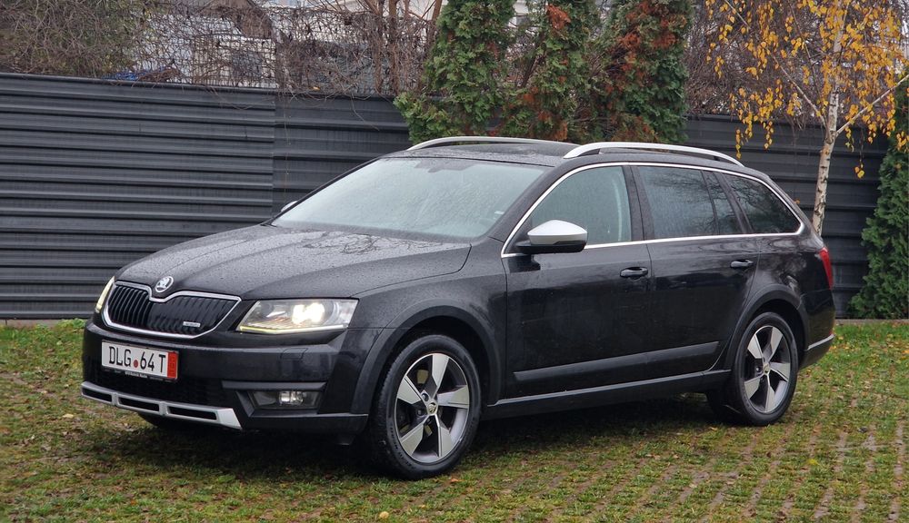 Skoda Octavia 3 SCOUT * 4×4 * DSG * 2.0 diesel * 184 cp * euro 6