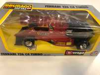 Mетални колекционерски колички BBURAGO  F1 FERARRI 124 & Brabham Turbo