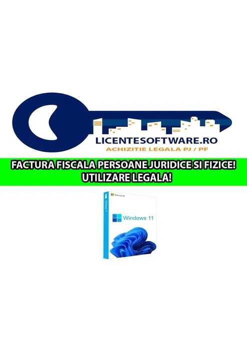 Licenta Microsoft Windows 11 Pro / Home - RETAIL - Factura Fiscala!
