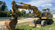 Excavator pe rotii benfra