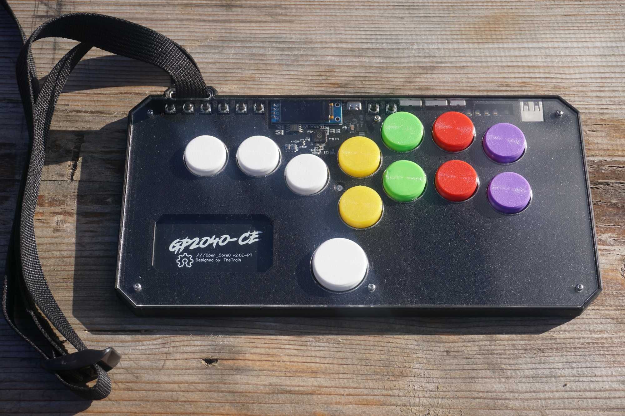 PS5/XBOX compatible RGB hitbox leverless controller