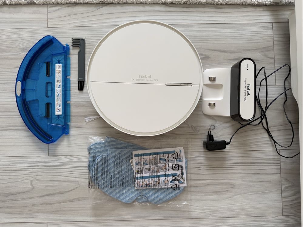 Робот-пылесос Tefal X-plorer serie 60 почти в новом состоянии