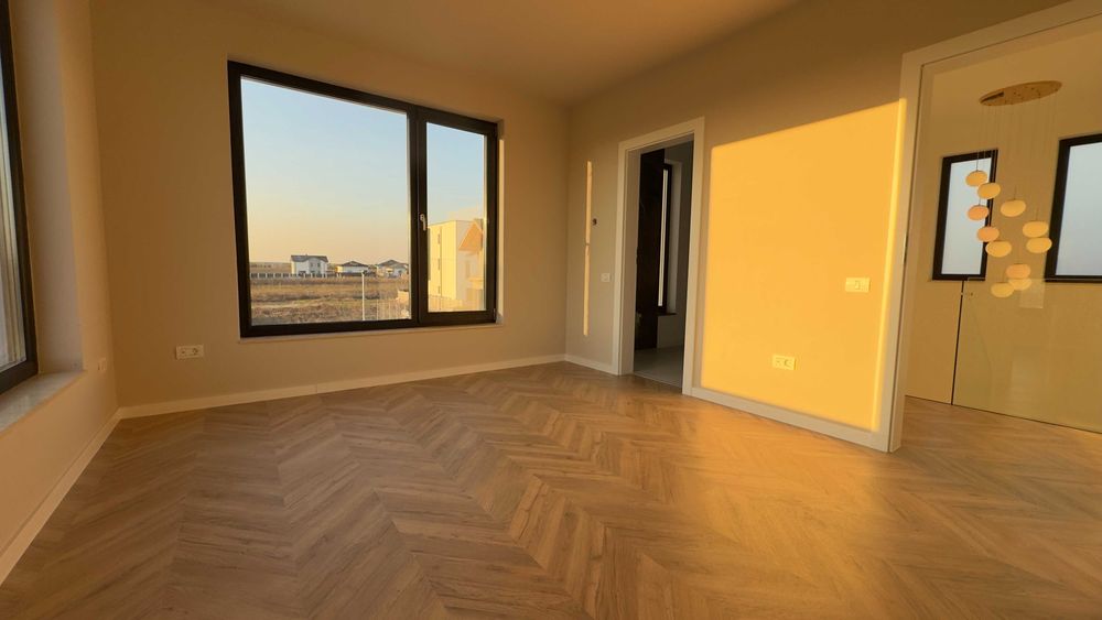 Casă modernă 2025 Buftea – 5 camere, 3 băi, curte amenajată 357 mp