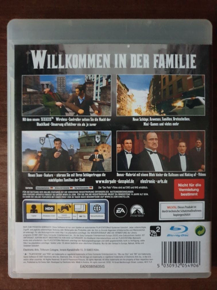 The Godfather The Dons Edition (germană) PS3/Playstation 3