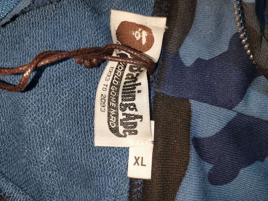 Vand Hoodie Bape Blue Camo