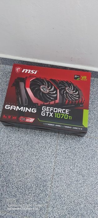 Видео карта MSI GEFORCE GTX 1070 TI