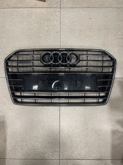 Vand Grila Audi A6 C7.5 facelift cromata pt Night Vision+ camera 360*