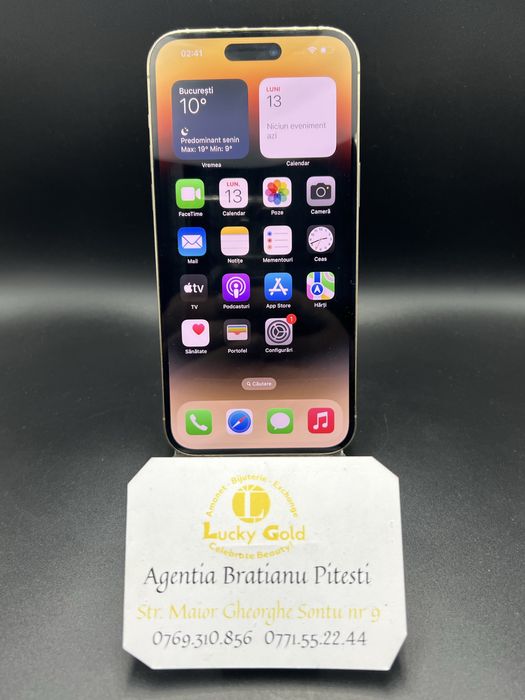 Iphone 14 pro max 128 gb 87% baterie cod 22519