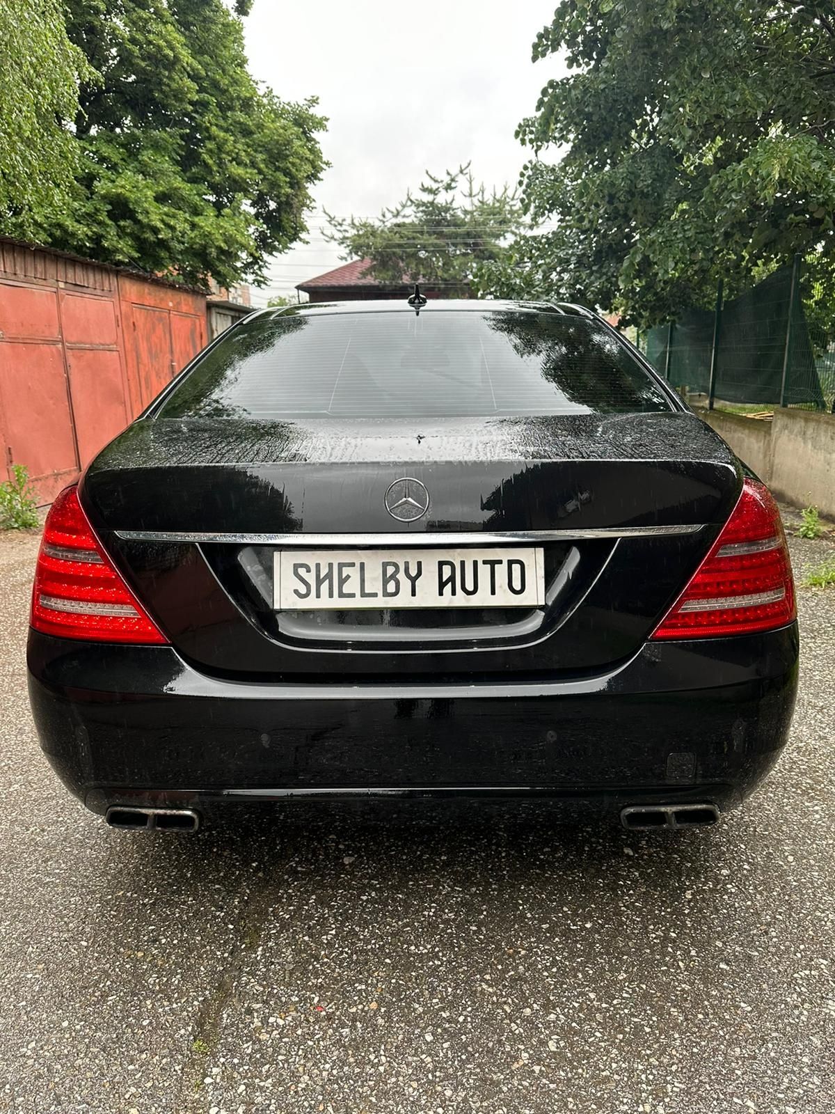 Задна броня фейс w221 s class 221 face