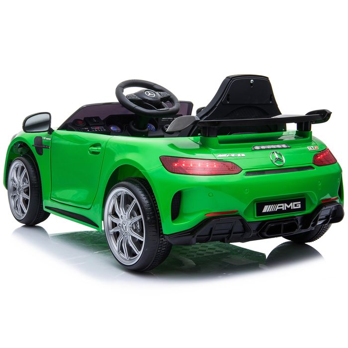 Акумулаторната кола mercedes benz GTR AMG 12V, Размери: 120x72x51 см