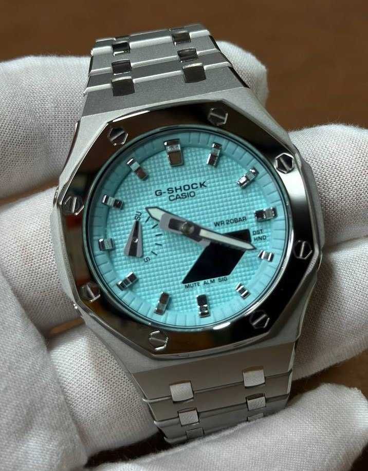 Новые кастомные часы Casio G-shock GA-2100
