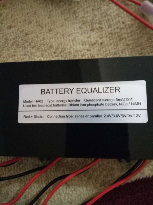 Egalizator 4 baterii invertor 48v