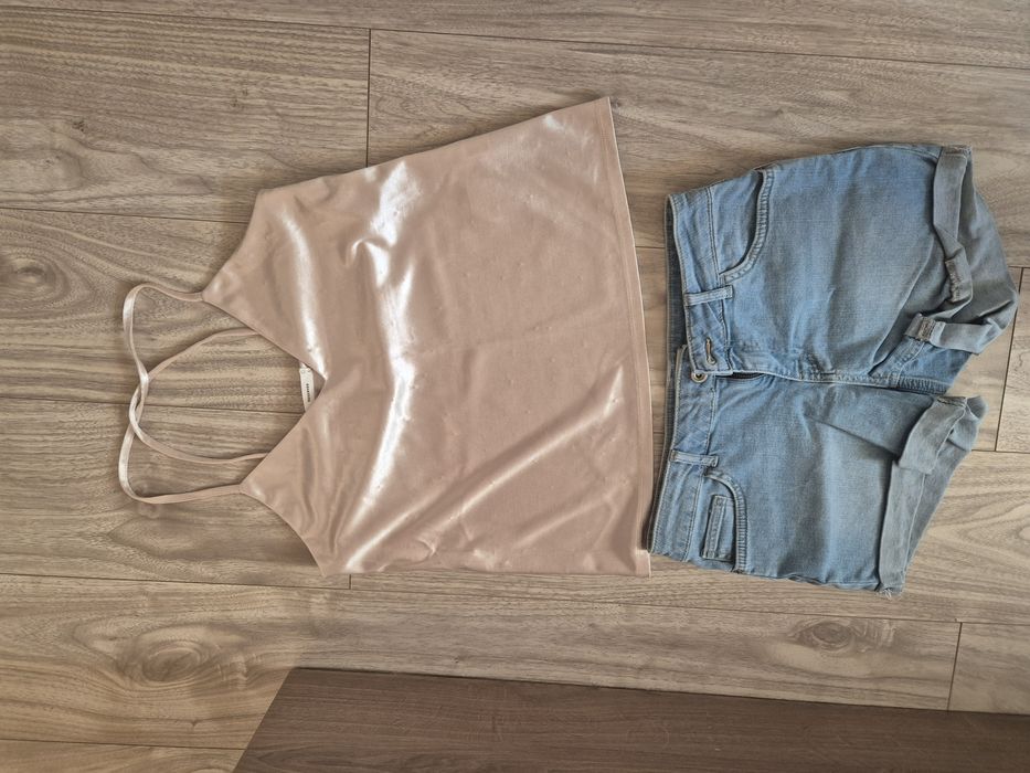Lot Top si pantaloni scurti,marimea S