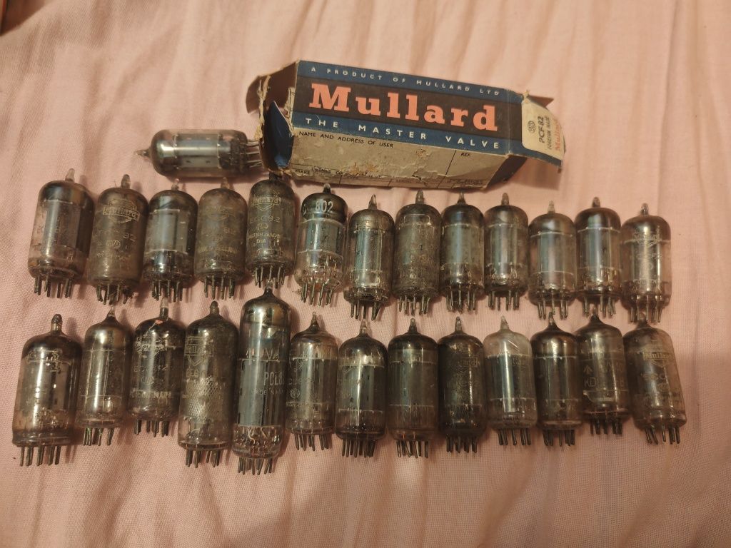 Lampi tuburi el34 py500a ecc82 pcl82 etc