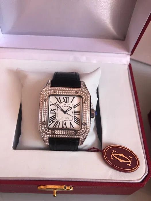 Ceas Cartier Santos 100 Diamond nou