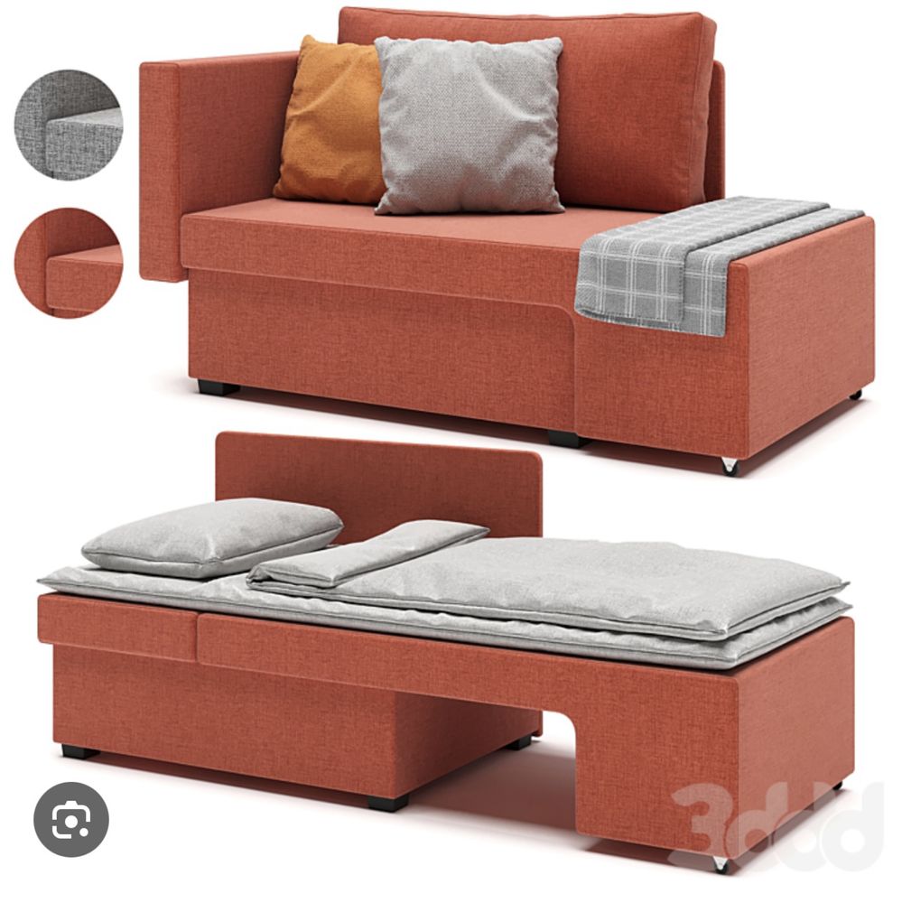 Продам мини-диван ИКЕА, раскладной