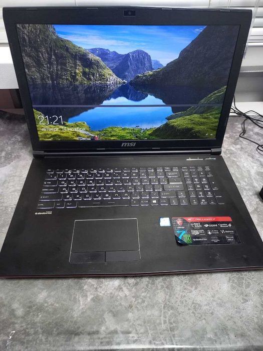 Ноутбука MSI Астана Женис 24 лот 622606