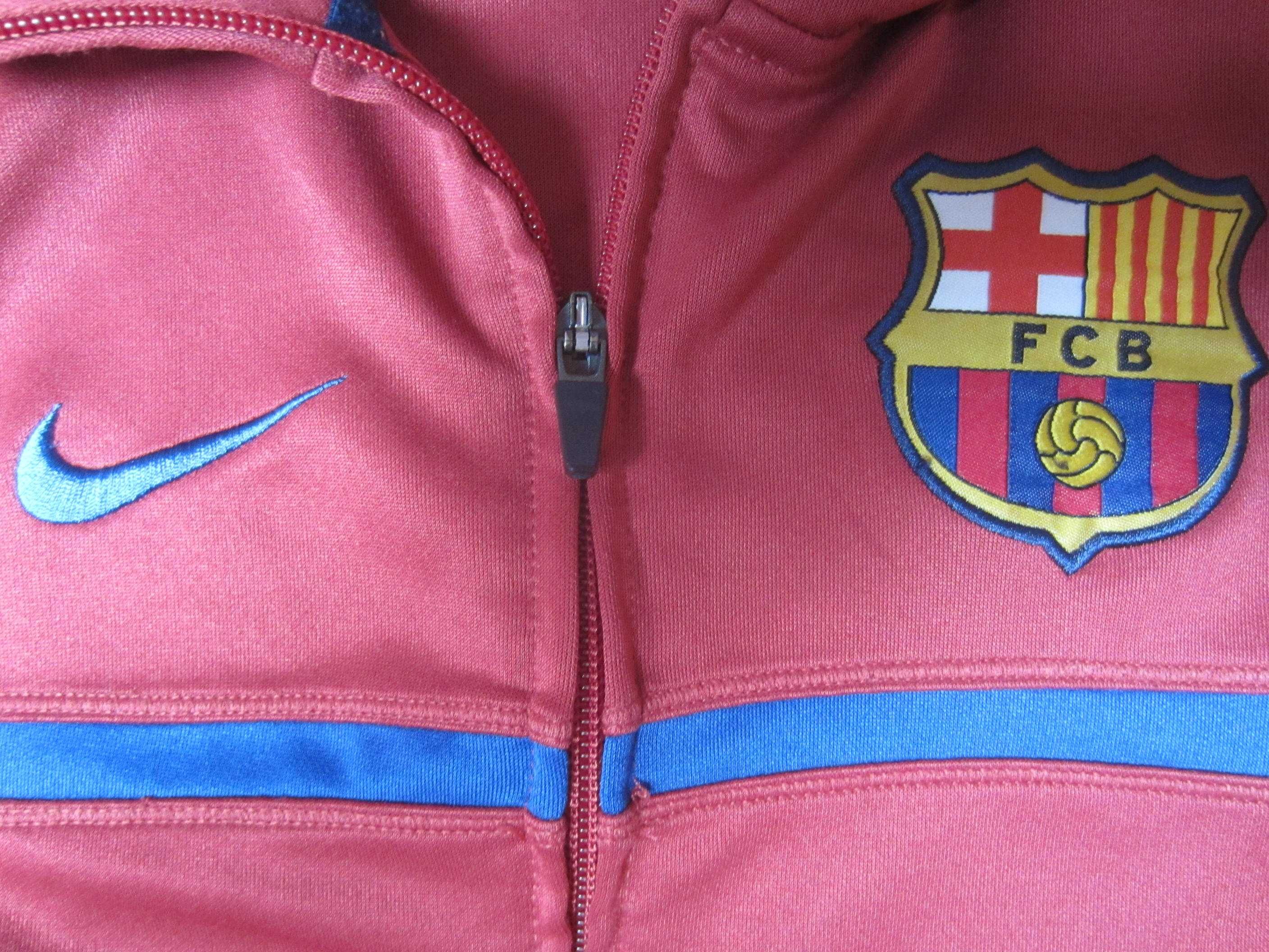 Bluza trening Barcelona, masura S, Nike, stare foarte buna