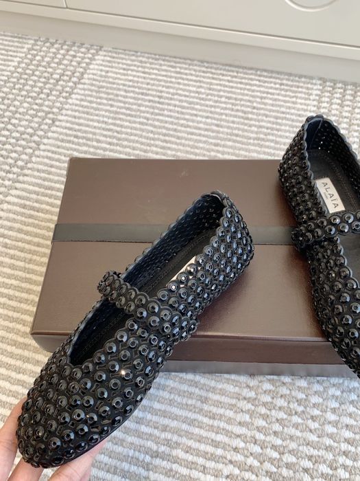 Balerini Alaia full negru marimi 35-40, tip Premium