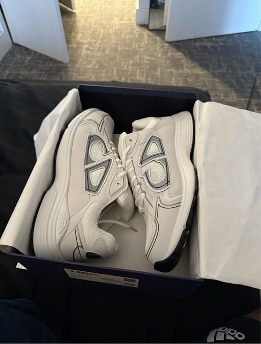 Adidasi Dior B30 White Grey Low - Sales