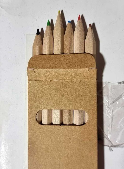 Комплект цветни моливи за рекламно брандиране