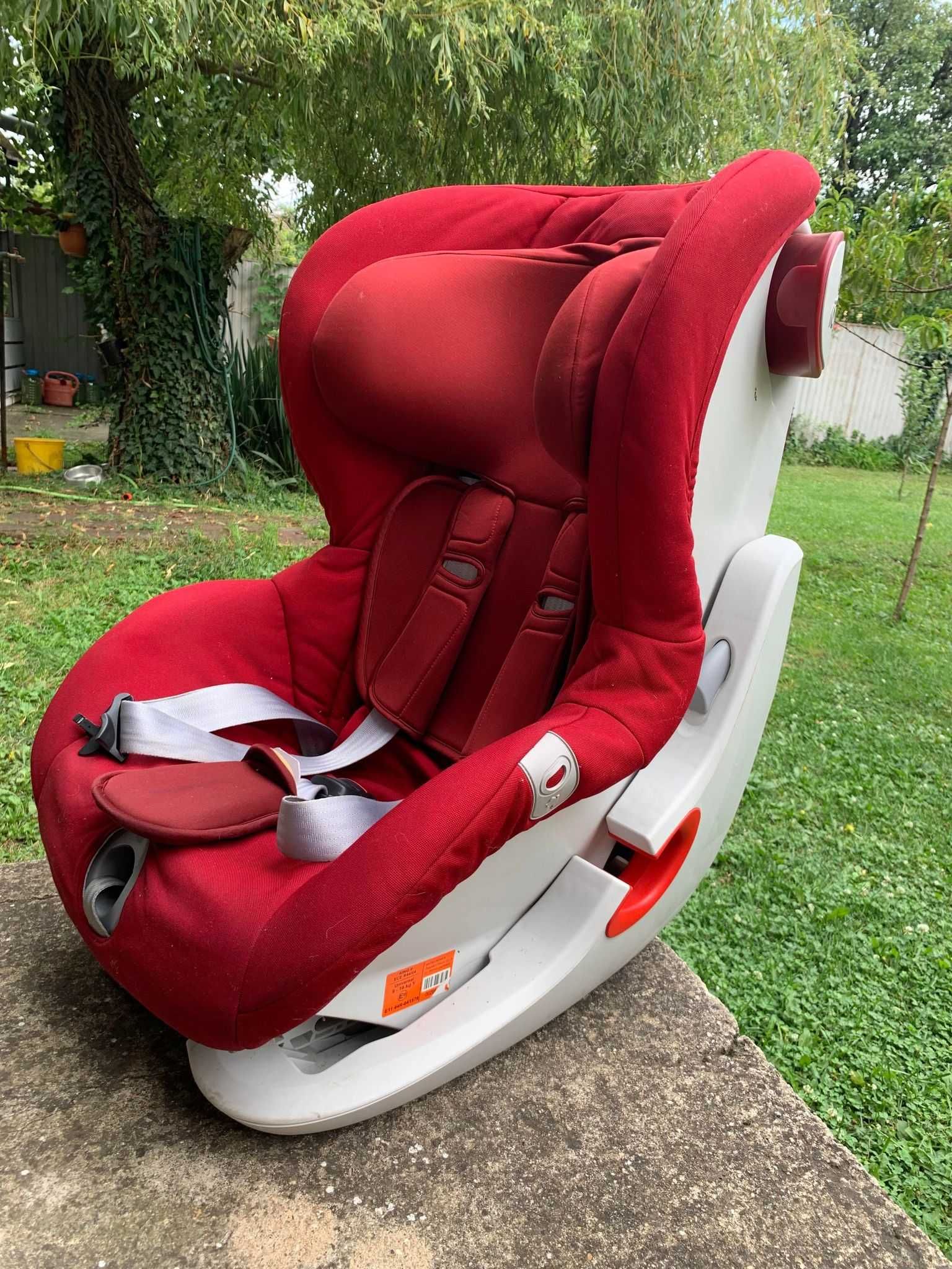 Scaun auto Britax Romer KING II ATS Flame Red, 9-18 kg, Rosu