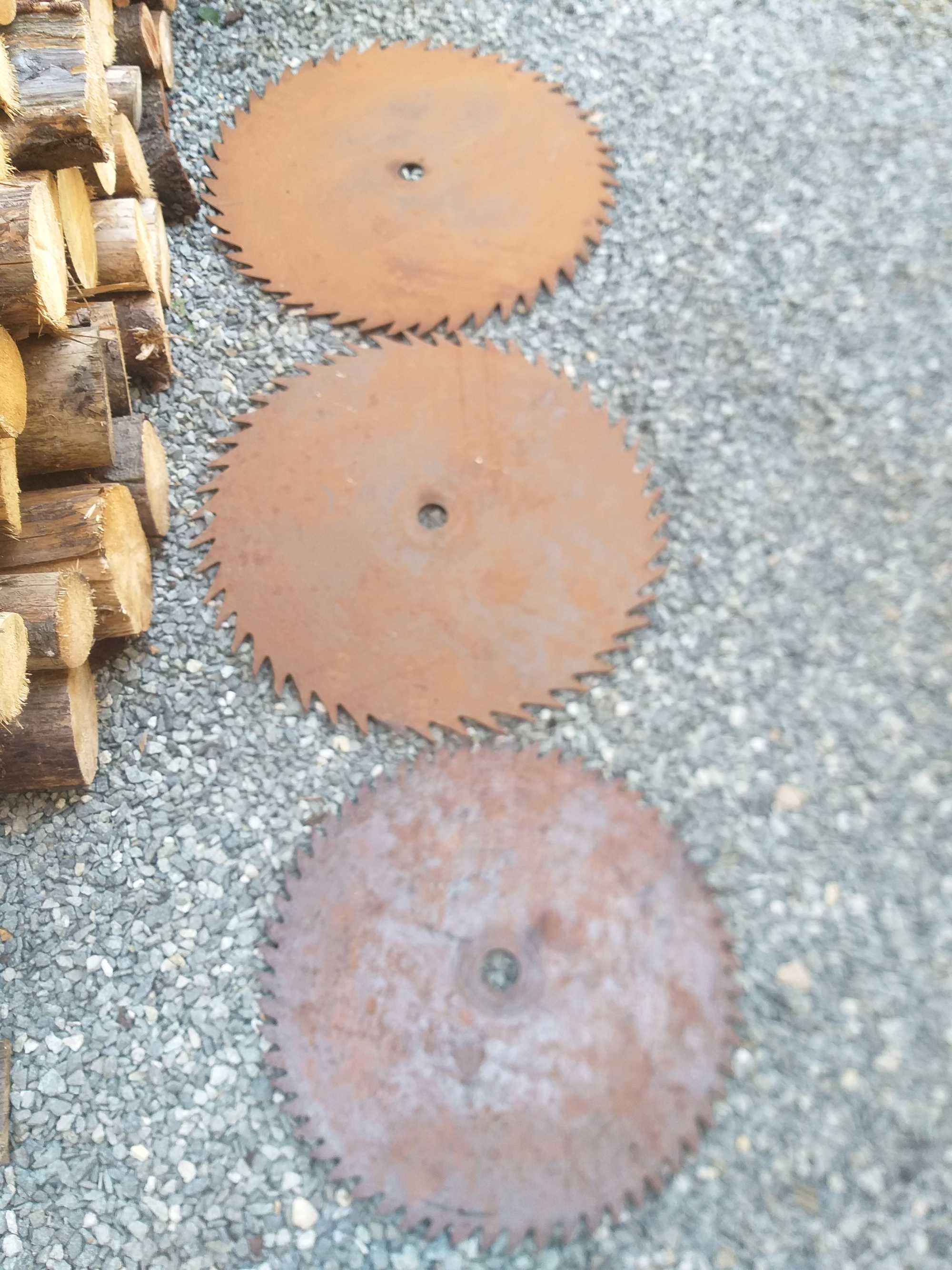 Panze circular taiat lemne