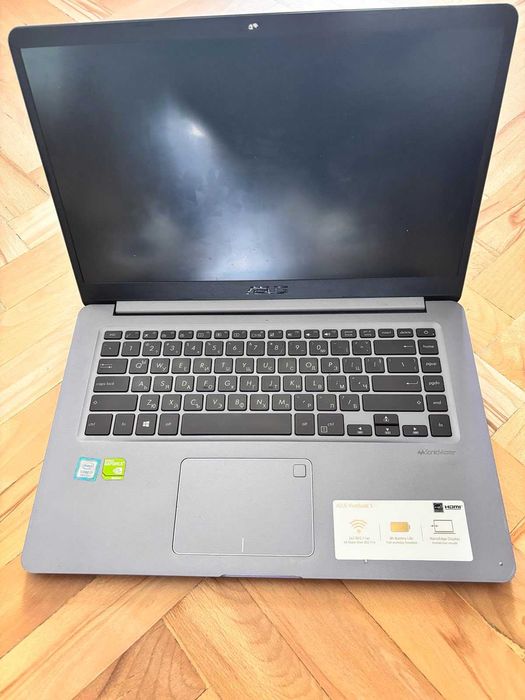 Asus Vivobook S510UQ (Intel I7-8550U, 16GB, GeForce 940MX, 250GB SSD)
