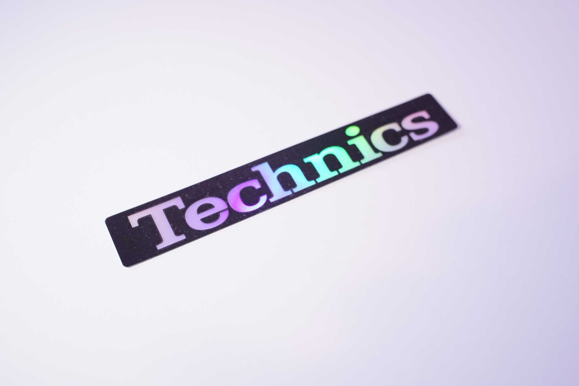 Abtibild sticker Technics SL 1200 1210 Original, NOU , Made in Japan