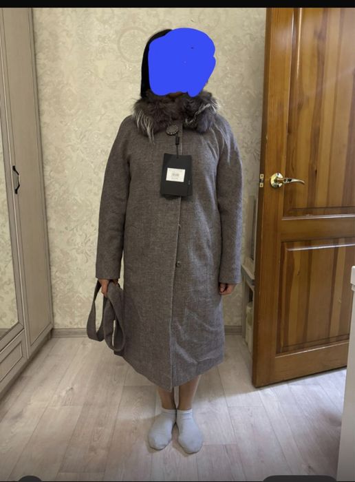 Пальто зимнее .,