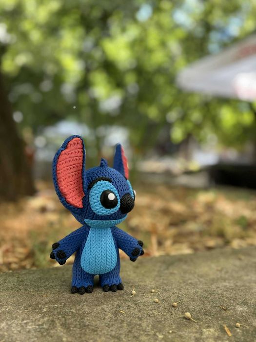 Фигурки Stitch и Angel с въртяща глава
