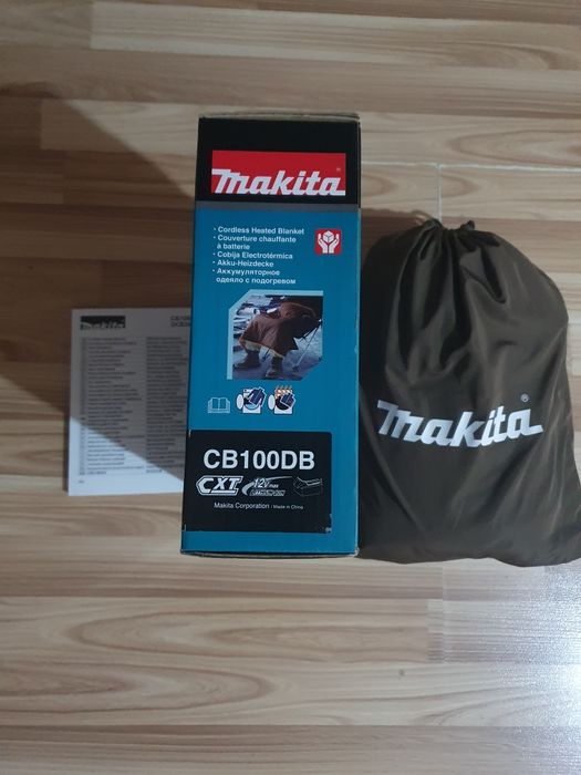 Vind pătură cu încălzire Makita 12V