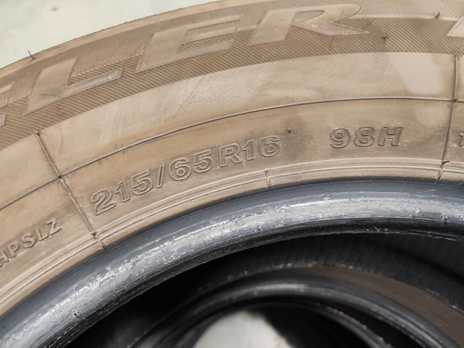 4бр. летни гуми 215/65/16 Bridgestone