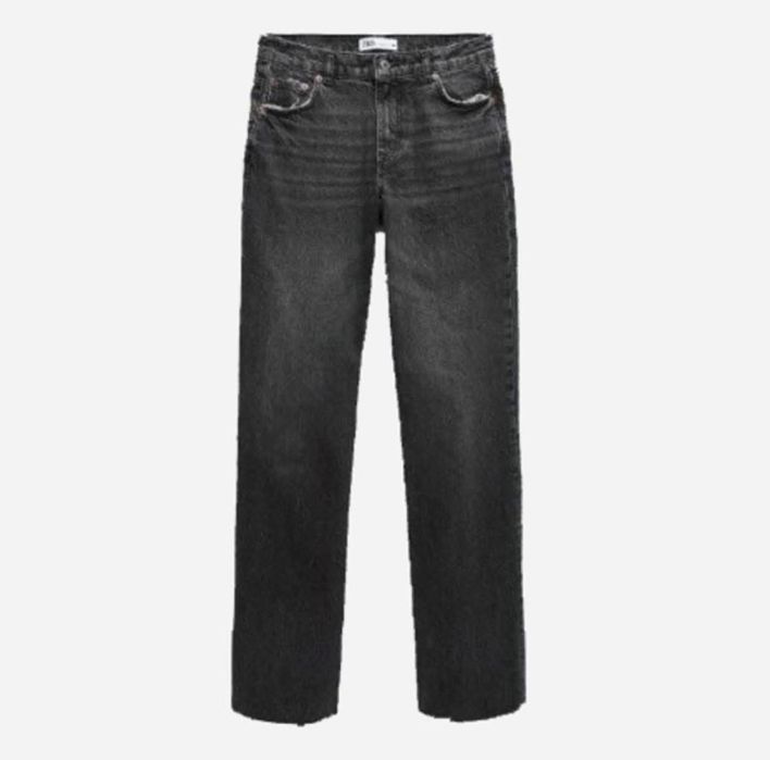 Дънки Zara светлосиви
