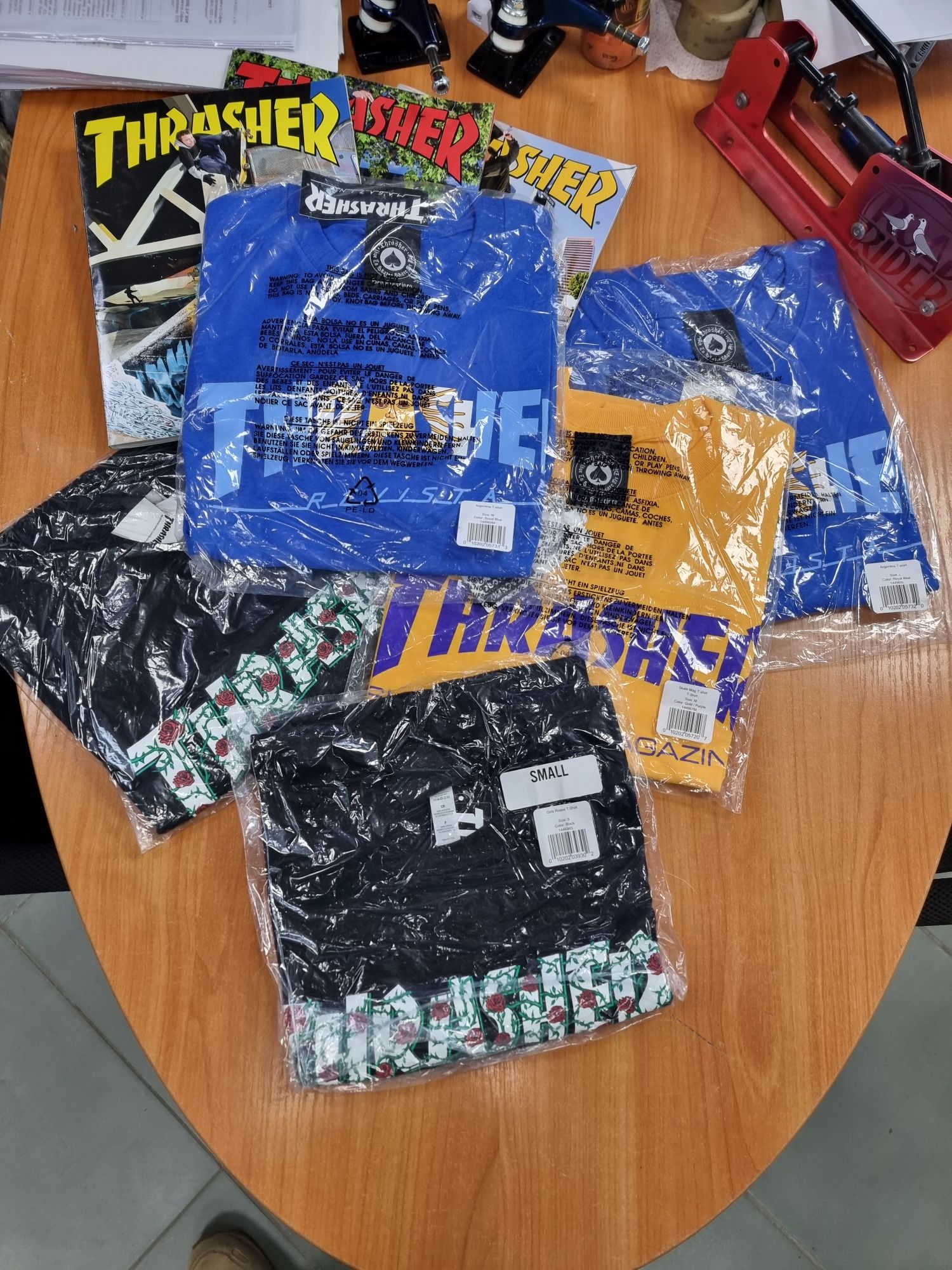 THRASHER тениски outlet намалени скейтборд