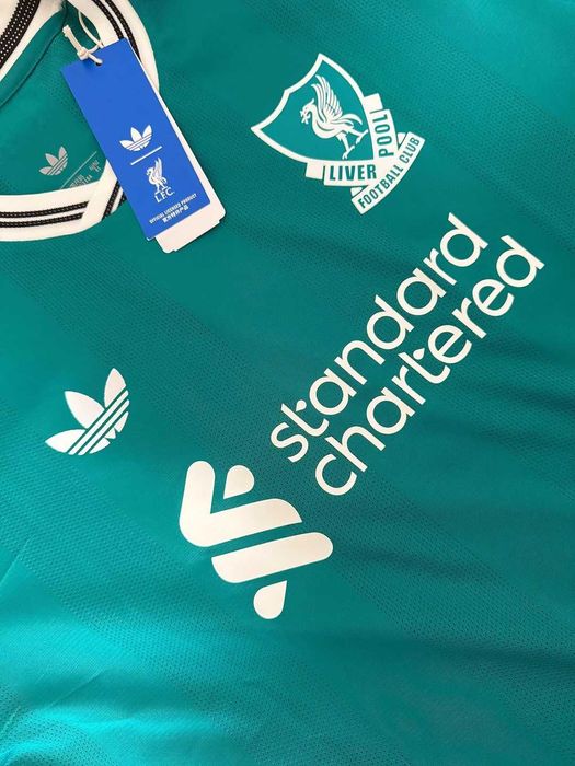 Tricou Liverpool Verde - 2025-26 (Personalizare și transpot gratuit)