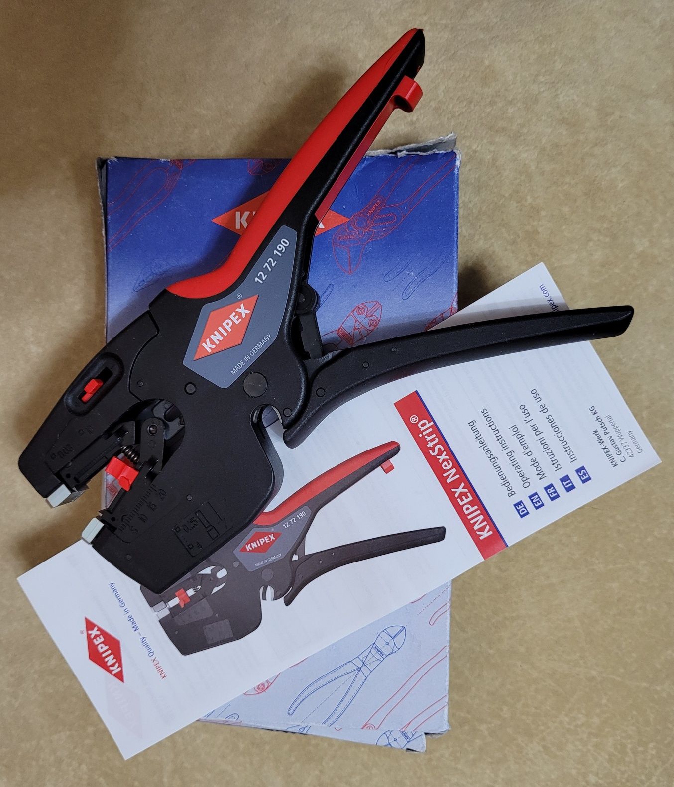 Clește Sertizat Multifuncțional Knipex